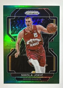 Panini Prizm #32 Nikola Jokic Green Prizm 2021-22 - Imagen 1 de 8