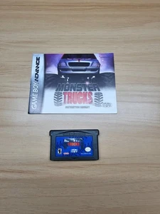 NINTENDO GAMEBOY ADVANCE MONSTER TRUCKS GAME CARTRIDGE & MANUAL - 2004 - Picture 1 of 2