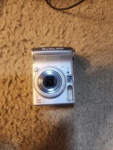Canon PowerShot A510 Digital Camera 3.2MP – Compact Point & Shoot Read - Picture 1 of 10