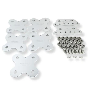 Double Bank / 12 Yinlong LTO Cell Lug Style Aluminum Bus Bars with Hardware - Picture 1 of 4
