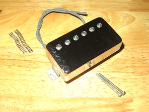 Gibson 1976 Chrome T Top Humbucker Neck Pickup - Bild 1 von 2