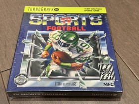 NEW BOXED TV Sports Football US TurboGrafx TG16 Turbo Duo NOS Factory SEALED NIB