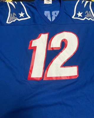 Camiseta deportiva con logotipo de Tom Brady New England Patriots años 90 talla XXL 54-56 RARA Foto 1 de 4