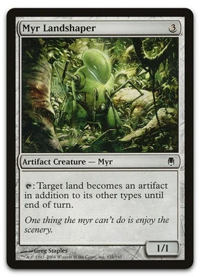 Myr Landshaper #131 (NM) Darksteel DST Magic MTG - Image 1 of 2