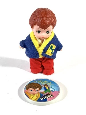 BONECA/FIGURA VINTAGE 1989 TYCO DIXIE'S DINER MITCH BOY - Imagem 1 de 4