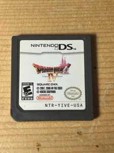 Dragon Quest IV Chapters of the Chosen Nintendo DS 2008 AUTHENTIC Cartridge Only - Picture 1 of 6