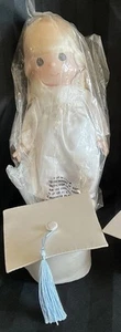 Precious Moments 12” Graduation Doll - Blonde W/Graduation Cap - Picture 1 of 5