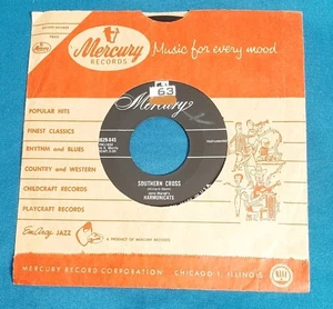 Jerry Murad's Harmonicats 45 Bo Diddley / Southern Cross Mercury 70629-X45 vg+ - Foto 1 di 2