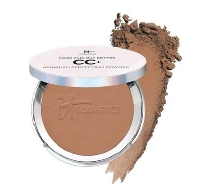 It Cosmetics CC+Airbrush Perfecting Powder SPF 50+ (Deep) Sheer to Full Coverage - Image 1 of 4