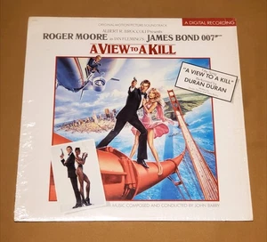 James Bond A View to a Kill Vinyl US 12" LP Capitol SJ-12413 DURAN DURAN Shrink - Picture 1 of 3