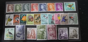 MINT 1966-72 AUST DEFINITIVES DECIMAL COMPLETE STAMP SET OF 251966 DEFINITI - Bild 1 von 1