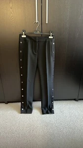 Veronica Beard Irving Trouser Black Size 2. Snap Detailing. Worn once - Picture 1 of 8
