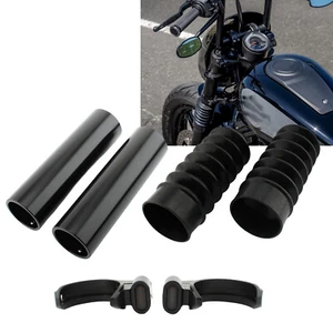Front Shock Fork Covers Dust Cover Turn Signal Light For Harley RH975 22-23 am - Imagen 1 de 12
