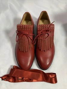 The Office of Angela Scott Ms. Jane Oxford in Cherry Women size 35.5EU(5.5US) - Picture 1 of 8