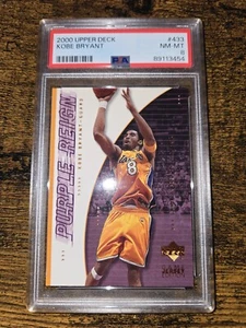 2000 Upper Deck Kobe Bryant Purple Reign Lakers Vintage Rare PSA 8 ๐ - Picture 1 of 2