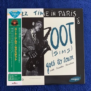 Japan Press Jazz LP 【 Zoot Sims – Zoot Goes To~ 】w/OBI 10inch Mono Reissue - Picture 1 of 6