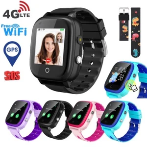 4G Kids Smart Watch Video Call GPS LBS Tracker Phone Children Smartwatch Gifts - Picture 1 of 58