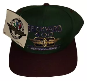 Logo 7 Brickyard 400 Indianapolis Motor Speedway Inaugural Carrera Snapback Sombrero Nuevo con Etiquetas - Imagen 1 de 2