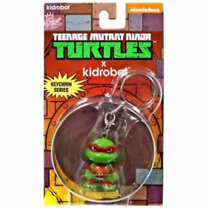 Teenage Mutant Ninja Turtles Raphael TMNT x Kidrobot 1.3" Mini-Fig Keychain - Picture 1 of 3