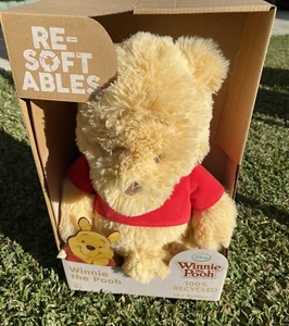 NEW Winnie the Pooh Disney Resoftables re softables plush 95th anniversary 35cm - Picture 1 of 7