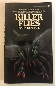 Killer Flies by Mark Kendall- pb 1st print Vintage Horror-Signet 451 AE2333 - Picture 1 of 6