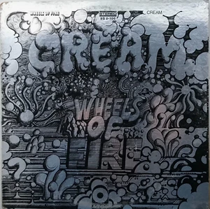 CREAM "Wheels Of Fire" 2LP Original 1968 ATCO [CT Press] VG+ / VG+ - Picture 1 of 10