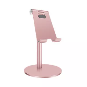Adjustable Aluminum Tablet Stand Holder Desk Table Mount For iPad iPhone Samsung - Picture 1 of 5