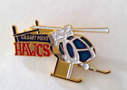 VINTAGE HAWCS Calgary Police Services CPS Helicopter Hat / Lapel Pin MD 520N