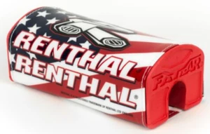 Renthal Fatbar Handlebar Pad, Red, White and Blue, America, USA, Foam Bar Pad - Picture 1 of 9