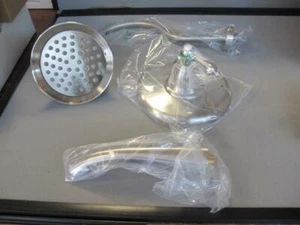 SISTEMA DE DUCHA BAÑO WHITEHAUS 169701 COLECCIÓN BELLE FORTE SATINADO NÍQUEL $364 - Imagen 1 de 6