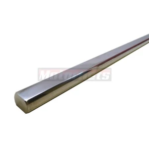 Eje de columna de dirección DD de 3/4" de 36" de largo doble D Hot Street Rod acero inoxidable crudo - Imagen 1 de 3