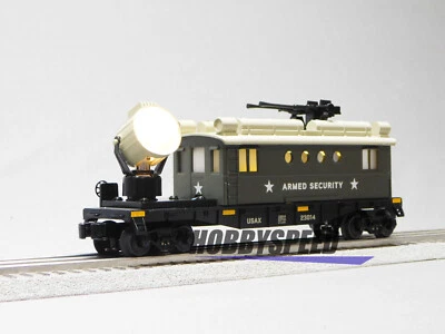 LIONEL US ARMY SECURITY CABOOSE ROTARY WITH BEACON #23014 O GAUGE 2223010-C NEW - Image 1 of 4
