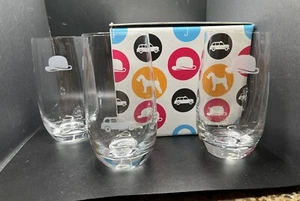 Royal Doulton "Pop in for Drinks" Set of 3 Highball Glasses - Picture 1 of 3