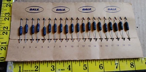 (20) VINTAGE DALE RESISTORS CW-2B 45Ω 5% 3.75W C7225 - NOS - Picture 1 of 7