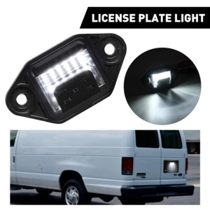 For 92-18 Ford E150 E250 E350 E450 LED License Plate Light Tag Lamp Assembly - Picture 1 of 13