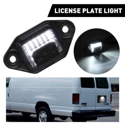 Conjunto de lámpara de etiqueta de luz LED para Ford E150 E250 E350 E450 92-18 Foto 1 de 4
