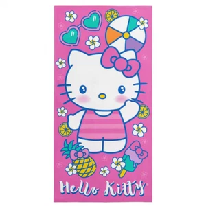 Sanrio Hello Kitty Vacay Kitty Microfiber Beach Towel - Picture 1 of 12