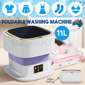 Portable Washing Machine Underwear Semi Auto Domestic for Camping Travel 11L - Picture 1 of 12