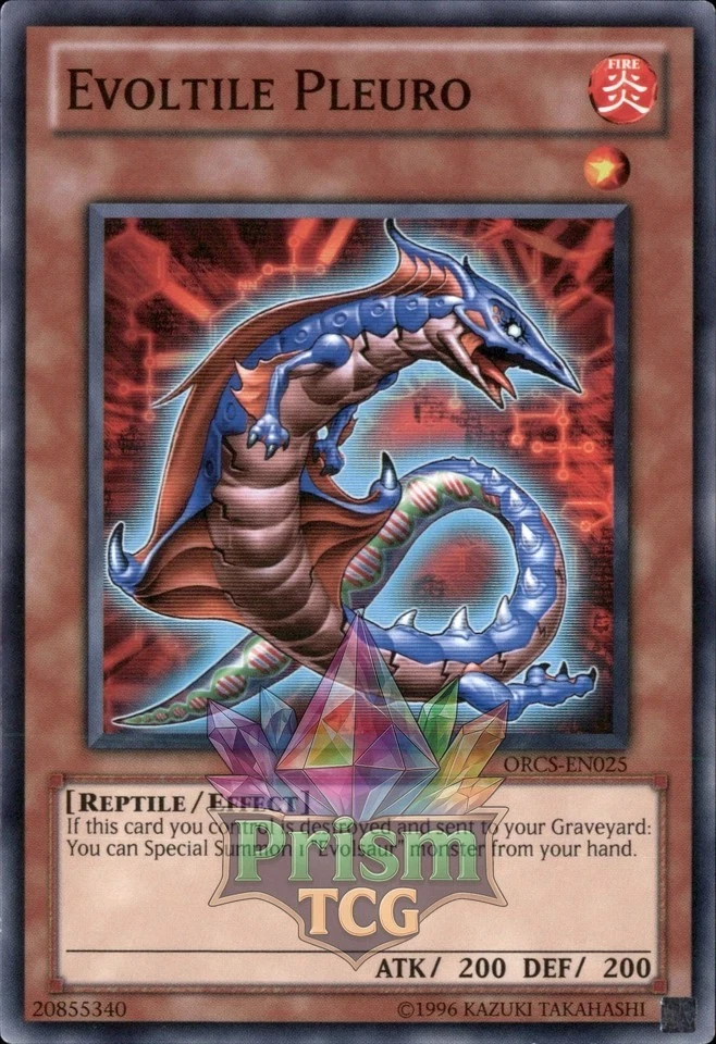 Evoltile Pleuro ORCS-EN025 Yugioh - Image 1 of 1