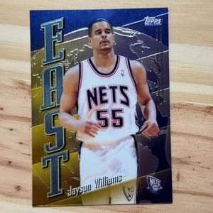 1998-99 Topps - East/West Karl Malone, Jayson Williams #EW19 Refractor - Picture 1 of 2