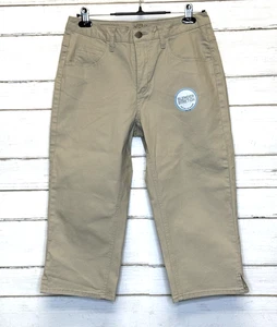 Riders by Lee Women's Size 10Medium Slender Stretch Tan Capri Khaki Pants NEW - Picture 1 of 6