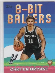 2025-26 Topps Basketball 8-Bit Ballers - Carter Bryant #8B-40 (RC) - Bild 1 von 2