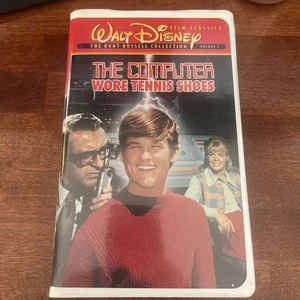 The Computer Wore Tennis Shoes (VHS, 2000, Kurt Russell Collection) Buy 2 Get 1 - Picture 1 of 3