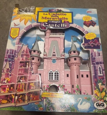 LE CASETTE DELLE MERAVIGLIE GIG GALOOB 1995  CASTELLO CIGNO ROSA LOOSE - Immagine 1 di 4