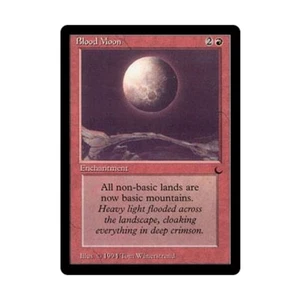 WOTC MtG The Dark Blood Moon (R) EX - Picture 1 of 1