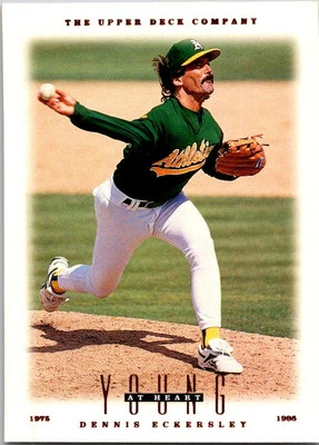 1996 Upper Deck #101 Dennis Eckersley Baseball Card 8RR - Image 1 of 2