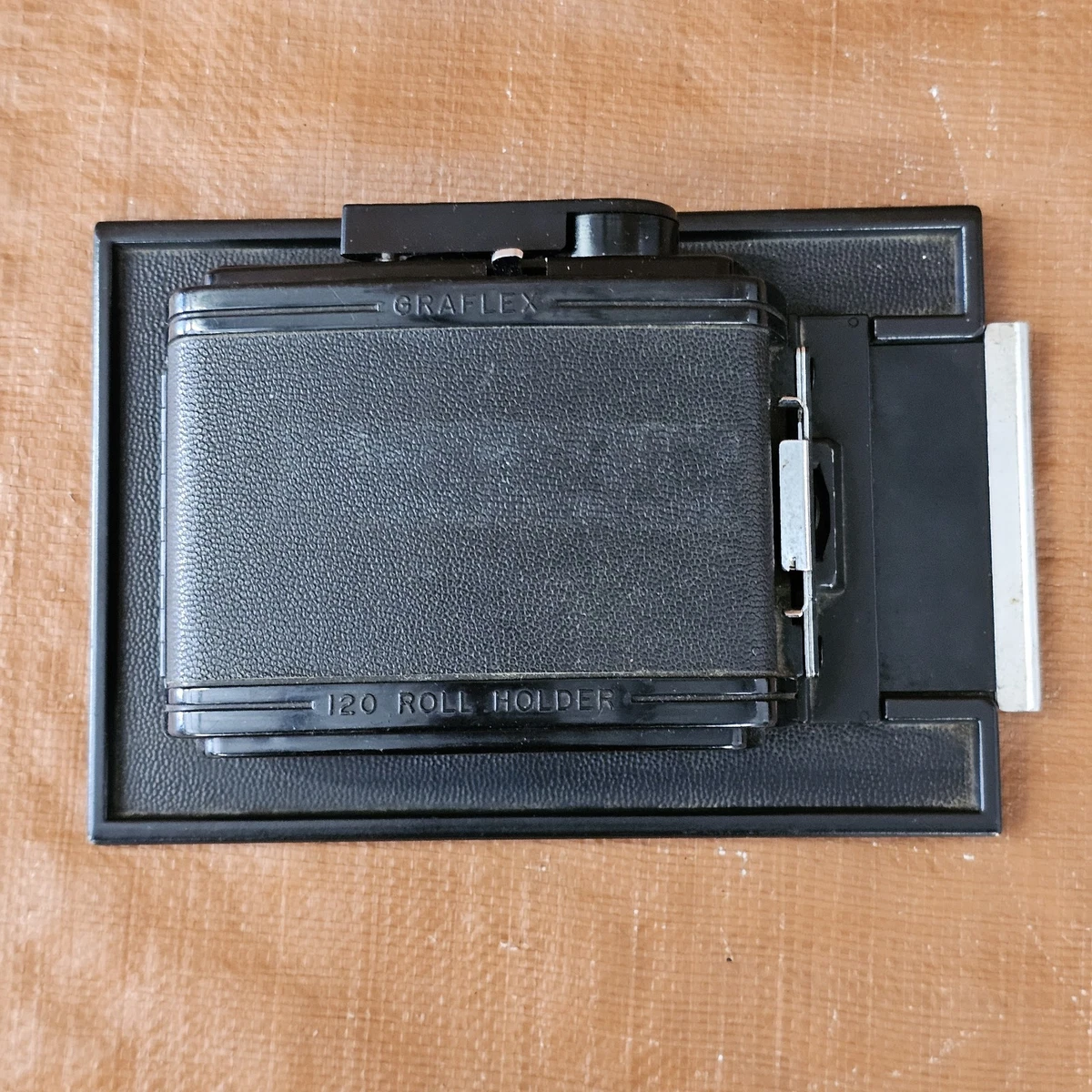 Graflex 4x5 フィルムホルダー Graflex 22 Graphic 6x6 120 Roll Film Holder for 4x5 | Blue Moon Camera