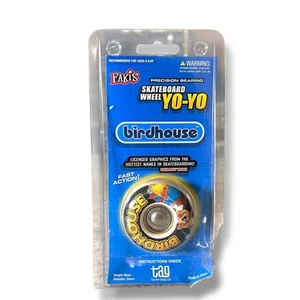 2003 Fakies Birdhouse Skateboard Wheel Yo-Yo TAG San Diego New Sealed Vintage - Picture 1 of 3
