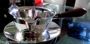 TIFFANY & CO. MAKERS STERLING SILVER SAUCIER BRANDY WARMER & UNDER PLATE 22439 - Picture 1 of 10