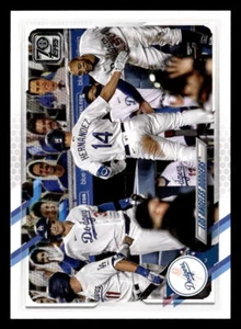 2021 Topps #201 Los Angeles Dodgers TC 70th Anniversary NM/MINT - Picture 1 of 2